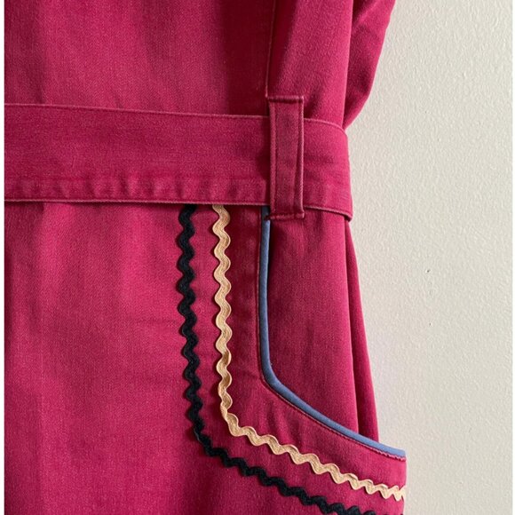 Red Summer Dress Damsels in this Dress - Picture 3 of 9